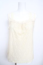画像1: axes femme / リバーシブルタンクトップ M 生成り Y-26-04-13-070-AX-TO-SZ-ZY (1)