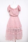 画像2: Princess Melody / チュールマキシワンピース F ピンク Y-26-04-13-074-EL-OP-SZ-ZY (2)