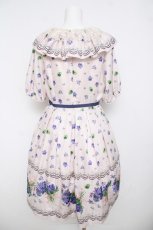 画像2: Leur Getter / Elegant Flower袖付きワンピース L ピンク Y-26-04-13-080-LU-OP-SZ-ZY (2)