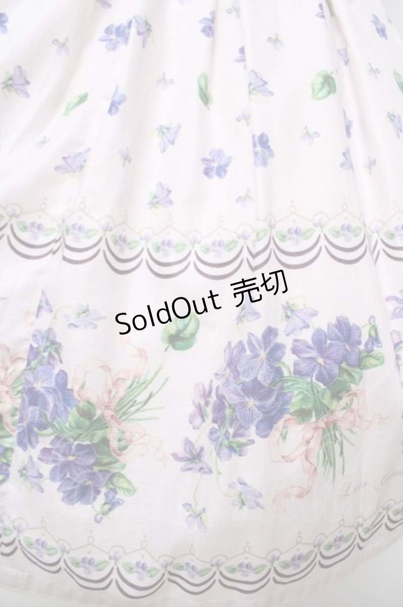 画像3: Leur Getter / Elegant Flower袖付きワンピース L ピンク Y-26-04-13-080-LU-OP-SZ-ZY (3)