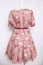 画像2: Leur Getter / Rabbit Tea cup袖付ワンピース M ピンク Y-26-04-13-081-LU-OP-SZ-ZY (2)