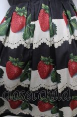 画像3: Leur Getter / Antique Lace Strawberry袖付きワンピース L ブラック Y-26-04-13-084-LU-OP-SZ-ZY (3)