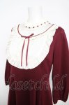 画像3: Leur Getter / Antique Dollワンピース M ワイン Y-26-04-13-088-LU-OP-SZ-ZY (3)