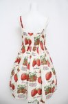 画像2: Leur Getter / Strawberry gardenキャミワンピース M オフ白 Y-26-04-13-091-LU-OP-SZ-ZY (2)