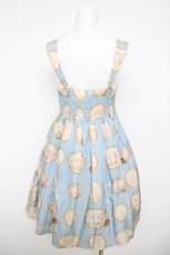 画像2: Leur Getter / Alice Broochシフォンフリル付キャミワンピース M サックス Y-26-04-13-104-LU-OP-SZ-ZY (2)