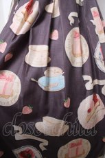 画像3: Leur Getter / Strawberry Partyノースリーブワンピース M ダークグレー Y-26-04-13-105-LU-OP-SZ-ZS (3)