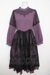 画像1: axes femme POETIQUE / ダークロマンスロングワンピース M パープル Y-26-04-13-110-AX-OP-SZ-ZY (1)