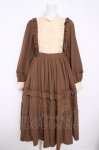 画像1: axes femme kawaii / アンティークドールワンピース M 茶 Y-26-04-13-114-AX-OP-SZ-ZY (1)