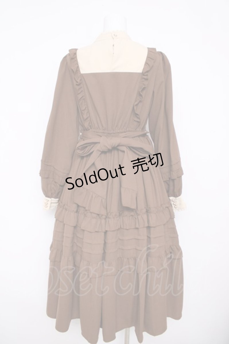 画像2: axes femme kawaii / アンティークドールワンピース M 茶 Y-26-04-13-114-AX-OP-SZ-ZY (2)