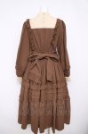画像2: axes femme kawaii / アンティークドールワンピース M 茶 Y-26-04-13-114-AX-OP-SZ-ZY (2)