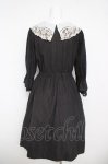 画像2: axes femme POETIQUE / ヴィンテージレース襟ワンピース M 黒 Y-26-04-13-117-AX-OP-SZ-ZY (2)
