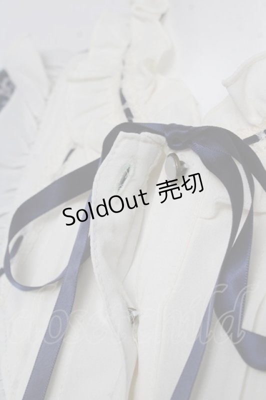 画像3: axes femme / 壁紙柄ブロッキングワンピース M 紺 Y-26-04-13-119-AX-OP-SZ-ZY (3)