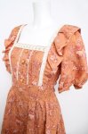 画像3: LIZ LISA / ブーケ柄ワンピース 0 オレンジ Y-26-04-13-128-LO-OP-SZ-ZY (3)