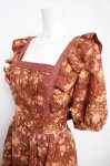 画像3: LIZ LISA / ブーケ柄ワンピース 0 ブラウン Y-26-04-13-129-LO-OP-SZ-ZY (3)