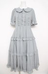 画像1: axes femme kawaii / ロマンティックフリルワンピース M サックス Y-26-04-13-131-AX-OP-SZ-ZY (1)