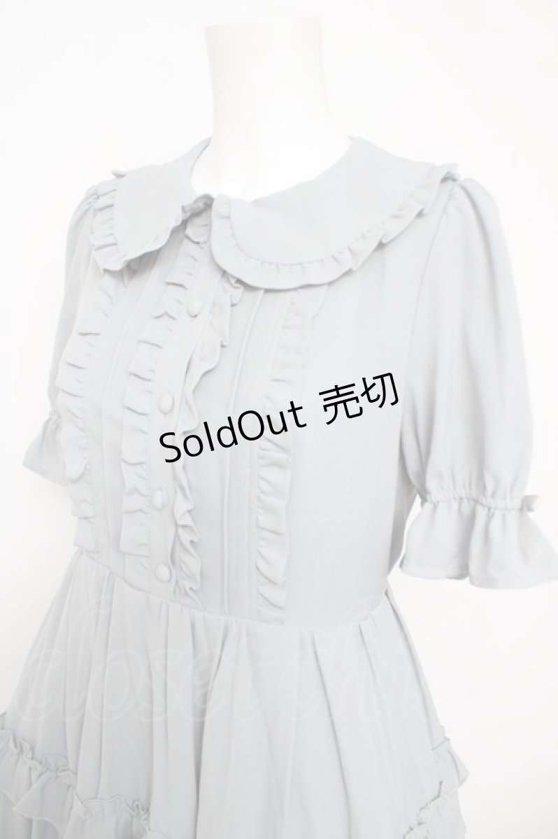 画像3: axes femme kawaii / ロマンティックフリルワンピース M サックス Y-26-04-13-131-AX-OP-SZ-ZY (3)