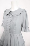 画像3: axes femme kawaii / ロマンティックフリルワンピース M サックス Y-26-04-13-131-AX-OP-SZ-ZY (3)