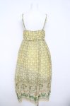 画像2: axes femme / たんぽぽ柄ロングキャミワンピース F イエロー Y-26-04-13-139-AX-TO-SZ-ZY (2)