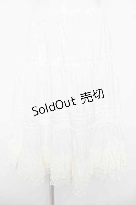 画像1: Leur Getter / Daydreamスカート M 白 Y-26-04-13-142-LU-SK-SZ-ZY (1)