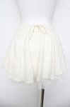 画像2: LIZ LISA / レースアップウールフレアスカート 0 オフ白 Y-26-04-13-143-LO-SK-SZ-ZY (2)