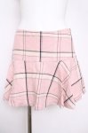 画像1: LIZ LISA / チェック柄フレアスカート 0 ピンク Y-26-04-13-147-LO-SK-SZ-ZY (1)