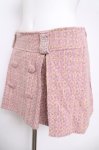 画像3: LIZ LISA / プリーツWボタンツイードスカート 0 ピンク Y-26-04-13-148-LO-SK-SZ-ZY (3)
