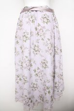 画像2: axes femme Red label / ブーケ柄フィッシュテールスカート M ラベンダー Y-26-04-13-150-PU-SK-SZ-ZS (2)