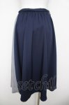 画像2: axes femme / フリル切替スカート M 紺 Y-26-04-13-159-AX-SK-SZ-ZY (2)