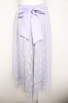 画像2: axes femme / 総レースフィッシュテールスカート M ラベンダー Y-26-04-13-160-AX-SK-SZ-ZY (2)