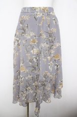 画像1: axes femme / スリットイレヘムスカート M グレー Y-26-04-13-161-AX-SK-SZ-ZY (1)