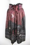 画像1: ALICE and the PIRATES / Vampire Nocturne柄スカート  ワイン Y-26-04-13-167-PA-SK-SZ-ZY (1)