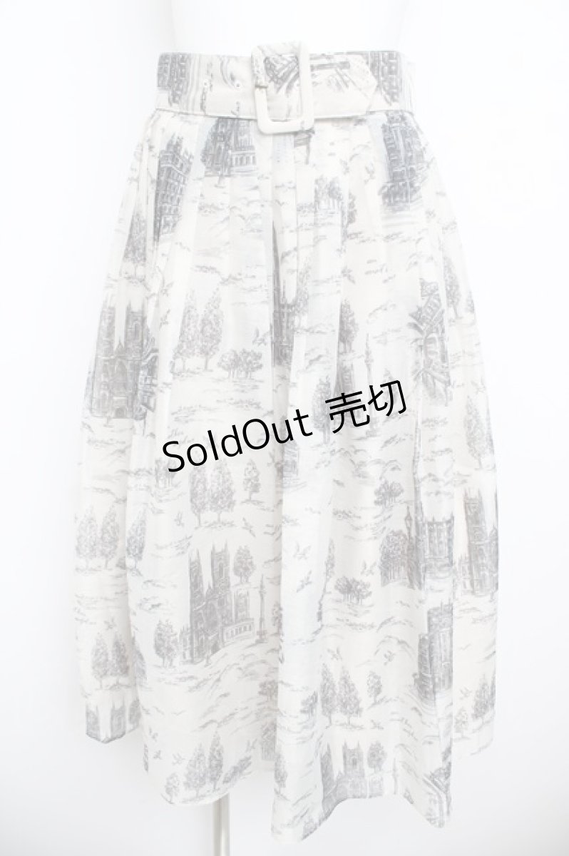 画像1: an another angelus / ブリティッシュトワル柄シアータックスカート F ブラック Y-26-04-13-169-CA-SK-SZ-ZY (1)