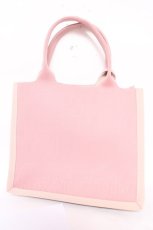 画像2: m petit by misako / サンリオキャラクターズコラボニットトートバッグ  中桃 Y-26-04-13-016-LO-BG-SZ-ZY (2)