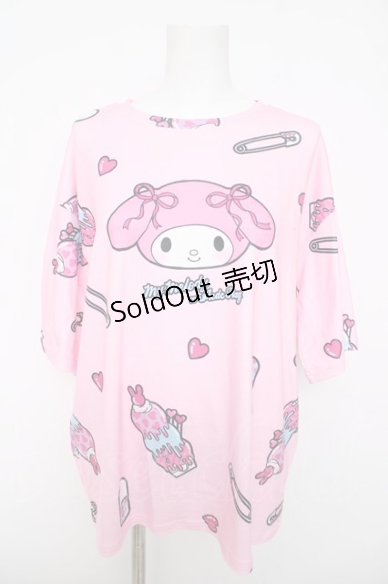 画像1: ACDC RAG / マイメロディ T  ピンク Y-26-04-13-025-PU-TS-SZ-ZY (1)