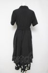 画像2: NieR Clothing / ねこのおしゅしシャツワンピース F 黒 Y-26-04-13-029-PU-OP-SZ-ZY (2)