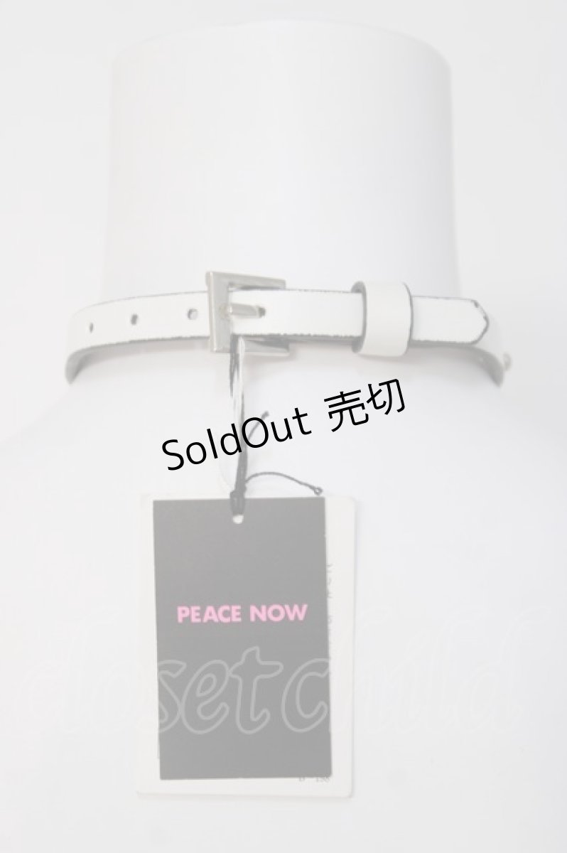 画像3: PEACE NOW / トランプマークチェーンチョーカー  白 Y-26-04-15-004-PU-AC-SZ-ZY (3)