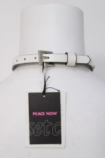 画像3: PEACE NOW / トランプマークチェーンチョーカー  白 Y-26-04-15-004-PU-AC-SZ-ZY (3)