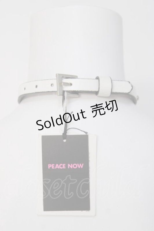 画像3: PEACE NOW / トランプマークチェーンチョーカー  白 Y-26-04-15-004-PU-AC-SZ-ZY (3)