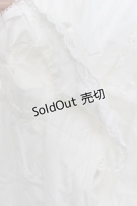 画像7: BABY, THE STARS SHINE BRIGHT / 姫袖後ろシャーリングブラウス  白 Y-26-04-15-042-BA-BL-SZ-ZY (7)