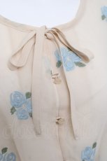 画像3: an another angelus / バラ刺繍シースルーブラウス  生成り Y-26-04-15-049-CA-BL-SZ-ZY (3)