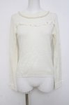 画像1: Lizmelo / ハイネックニットトップス M アイボリー Y-26-04-15-051-LO-TO-SZ-ZY (1)