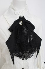 画像4: MARBLE / 別タイ付きクラシカルデコレーションブラウス  白 Y-26-04-15-059-GO-BL-SZ-ZY (4)