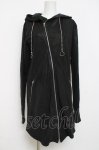画像1: CIVARIZE / 変形コーティングロングパーカー 48 ブラック Y-26-04-15-060-GO-TO-SZ-ZY (1)