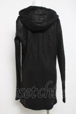 画像2: CIVARIZE / 変形コーティングロングパーカー 48 ブラック Y-26-04-15-060-GO-TO-SZ-ZY (2)