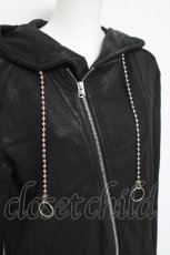 画像3: CIVARIZE / 変形コーティングロングパーカー 48 ブラック Y-26-04-15-060-GO-TO-SZ-ZY (3)