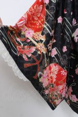 画像4: Doll Paradise / 手毬×金魚和風羽織  黒 Y-26-04-15-062-LO-TO-SZ-ZY (4)