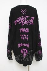 画像2: TRAVAS TOKYO / FURRY BEARビッグロンT F ブラック Y-26-04-15-064-PU-TO-SZ-ZY (2)