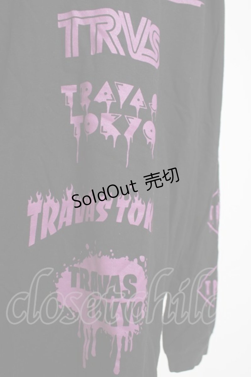 画像3: TRAVAS TOKYO / FURRY BEARビッグロンT F ブラック Y-26-04-15-064-PU-TO-SZ-ZY (3)