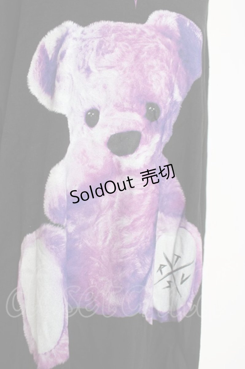 画像4: TRAVAS TOKYO / FURRY BEARビッグロンT F ブラック Y-26-04-15-064-PU-TO-SZ-ZY (4)