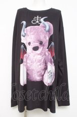 画像1: TRAVAS TOKYO / デビルベアロングスリーブ T シャツ F ブラック Y-26-04-15-065-PU-TO-SZ-ZY (1)